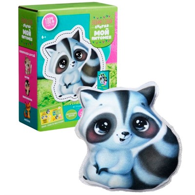 Набор для творчества Сшей игрушку Мой питомец Енотик dd-14 - фото 62780633