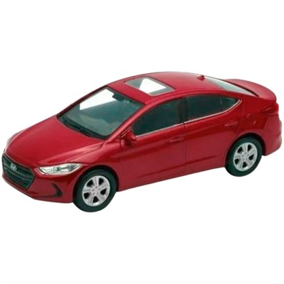 Модель 1:38 HYUNDAI ELANTRA 43719W цв. в асс. - фото 62780704