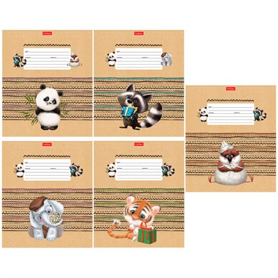 Тетрадь 12 л. косая линия Зоозаврики 12Т5В6 Hatber - фото 62780719