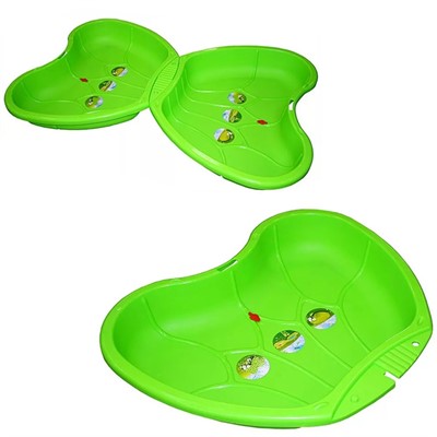 Песочница-бассеин Крыло бабочки зеленая Пл-С179 - фото 62780806