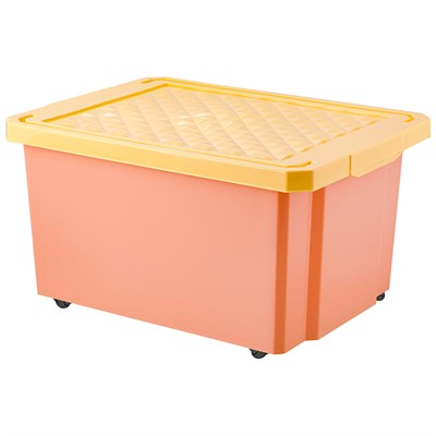 Детский ящик Lalababy Follow Me 57л персиковая карамель LA115411040 - фото 62780847