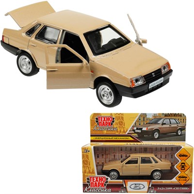 Модель 21099-12-BG LADA-21099 "СПУТНИК" 12 см Технопарк в коробке - фото 62780848