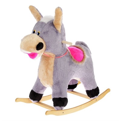 Качалка Осёл 980341 цвет в ассортименте - фото 62781392