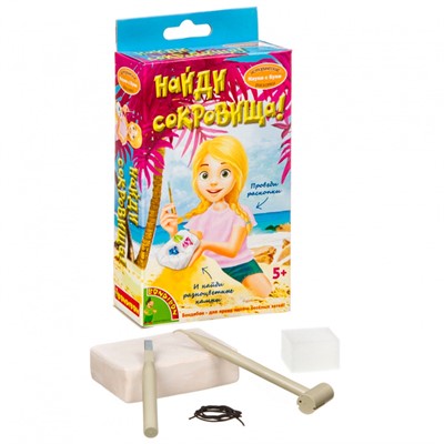 Набор Исторические раскопки Науки с Буки Bondibon Найди сокровища! ВВ4215 - фото 62781616