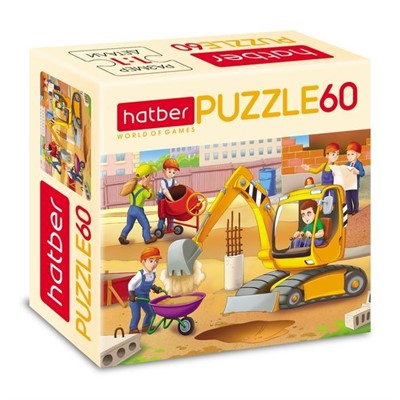 Пазл 60 эл. Стройка 19271 Hatber - фото 62781619