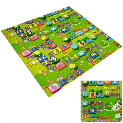 Коврик игровой 141V-489 60*60cm. 4эл. - фото 62781724