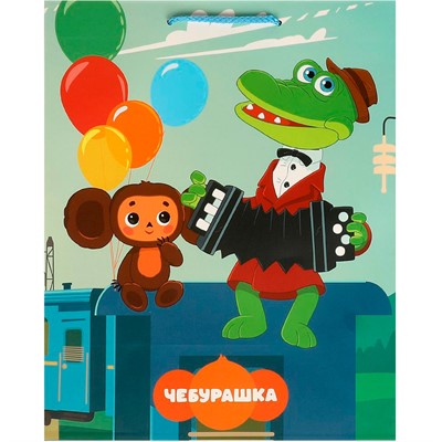 Пакет Чудо праздник матовый союзмультфильм l, 26*32*14 см 371808 - фото 62782008