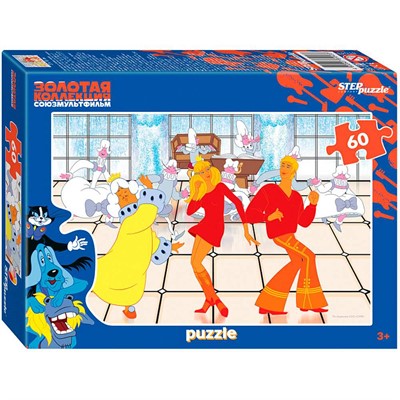 Пазл 60 Бременские музыканты. Золотая коллекция 81043 /48/ - фото 62782114