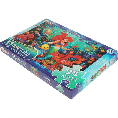 Пазл 24 Макси.Морская принцесса 4660254410893 - фото 62782827