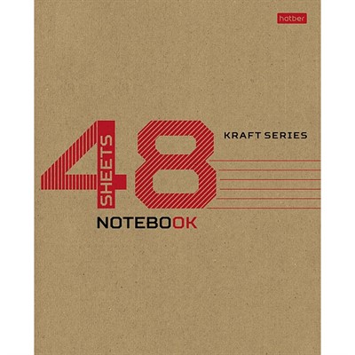 Тетрадь 48 л. А5ф ЛИНИЯ КРАФТ 48Т5В2_28075 - фото 62783117