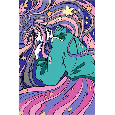 Набор Для Творчества Картина по номерам на подрамнике 20*30см Красивые сны Рхд-023 Lori - фото 62783216