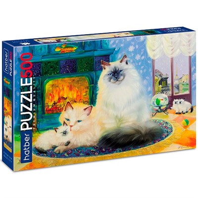 Пазл 500 эл. Кошкин дом 31559 Hatber - фото 62783406