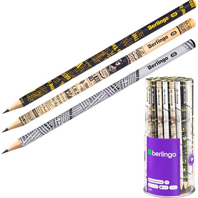 Карандаш ч/гр НВ "Swift" ассорти BP00950 Berlingo - фото 62783560
