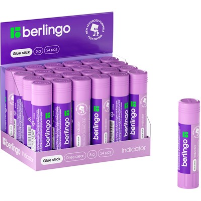 Клей карандаш 8 гр. К1514 Berlingo indicator - фото 62783593