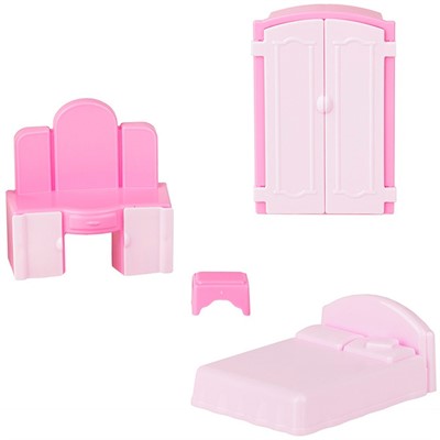 Набор мебели для кукол "Спальня" У342./16/ - фото 62783778