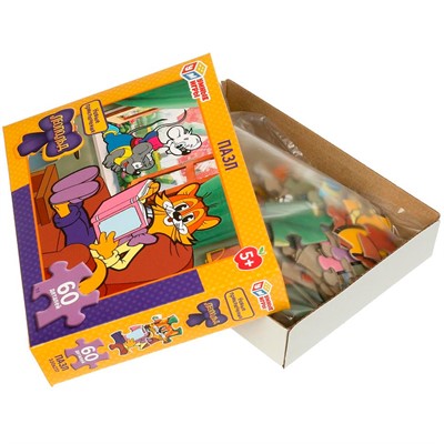 Пазл 60 Леопольд 4660254459113 - фото 62784234