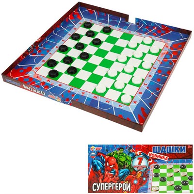 Шашки Супергерои. 4660254409835 - фото 62784285