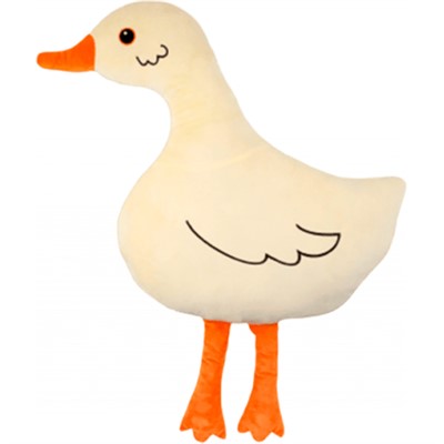 Гусь подушка-игрушка персиковый 147/60/60 - фото 62784494