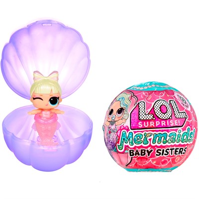 ЛОЛ СЮРПРАЙЗ Кукла в шаре Сестричка Mermaids! с акс. L.O.L. SURPRISE! 43466 - фото 62784827