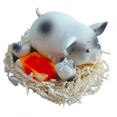 Набор резиновых игрушек Набор Озорные Пятачки СИ-1031 - фото 62784936