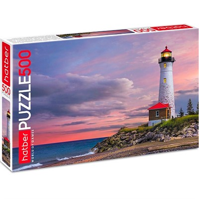 Пазл 500 Береговой маяк 500ПЗ2_26176 Hatber - фото 62786110