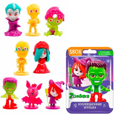 SBOX CLUB ZОМБАКИ SBOX CLUB Игрушка во флоупаке УТ51484 - фото 62786338