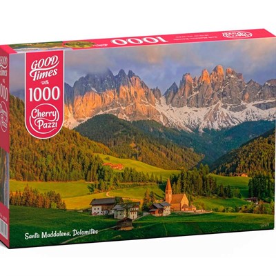 Пазл 1000 Санта-Маддалена, Доломиты  Cherry Pazzi CH30028 - фото 62787138