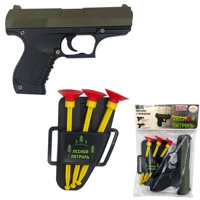 Пистолет с присоской "Лесной патруль" С-219-Ф - фото 62787403