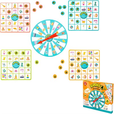 Игра Бинго. Игрушки 05603 - фото 62787541