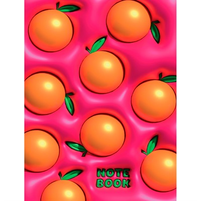 Блокнот 467-0-159-20717-7 3D. Апельсины - фото 62788236