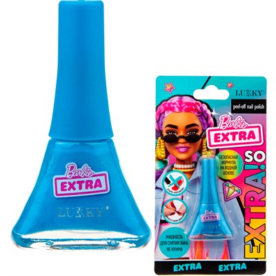 Лак для ногтей ярко-голубой Barbie 5,5 мл. Т21852 Lukky - фото 62788595