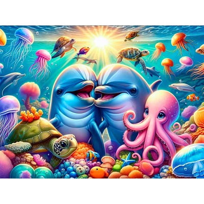 Пазл 260 Подводное селфи УК260-1993 - фото 62788740