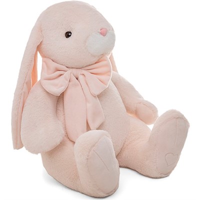 Кролик Банни 37см сидя, персиковый КБ/37/124-1 - фото 62789306