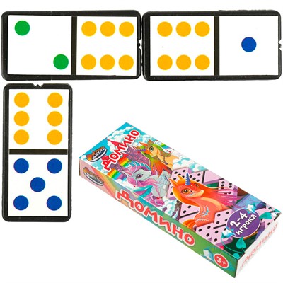 Домино Единороги ИГРАЕМ ВМЕСТЕ B1535743-R3 - фото 62789484