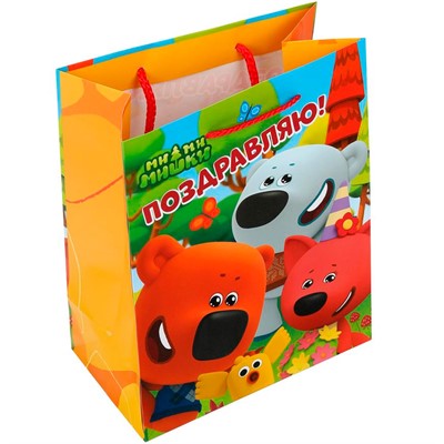 Пакет Чудо праздник матовый m 18*23*10 см Ми-ми-мишки PM-123135-MM - фото 62789931