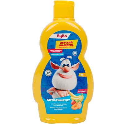 Шампунь БУБА "мультифрукт" с экс череды и календулы 400мл Заботливая мама 97454-BUBA - фото 62789991