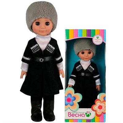 Кукла Мальчик в чеченском костюме В4547 - фото 62790357