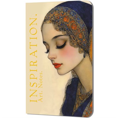 Блокнот 30 л Inspiration. Art. Notes. Бакст девушка в синем платке 978-5-00241-392-8 - фото 62790803