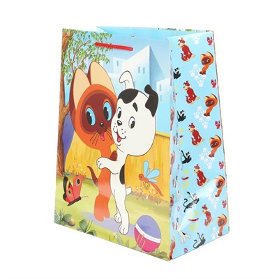 Пакет Чудо праздник глянцевый Союзмультфильм m PM-127493-CG - фото 62791102