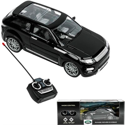 Модель на радиоуправлении 2302F0053 на радиоуправлении LAND ROVER range rover 24 см, черный Технопарк в кор. - фото 62791183