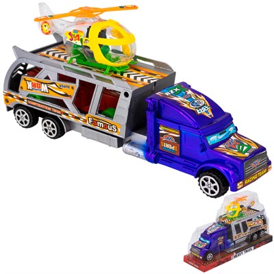 Автовоз инерционный 030-7 Городской транспорт п/к - фото 62791306