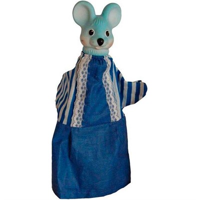 Кукольный театр Кукла-перчатка Мышка С-971 Огонек - фото 62791401