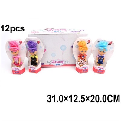 Кукла малышка 1803 (шоубокс 12 шт/ цена за шт) на блист. - фото 62791538