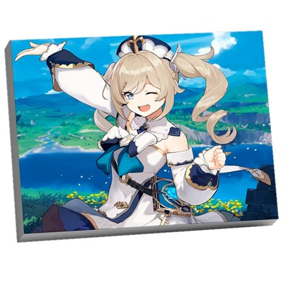 Набор для творчества Картина по номерам.Геншин Барбара 30*40 см CHR0183 - фото 62791837