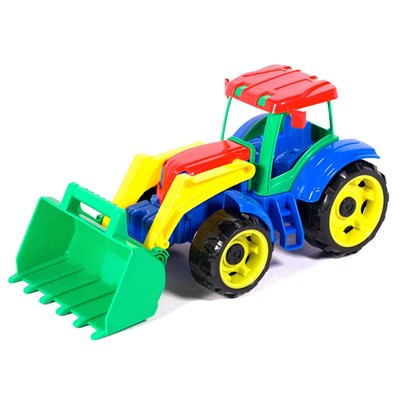 Трактор Трудяга с ковшом /Терра Пласт/ 40-0064 - фото 62791927