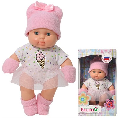 Кукла Карапуз Мороженка В4151 - фото 62791989