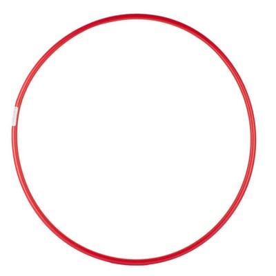 Обруч d 80см облегченный красный У694 /10/ - фото 62792020