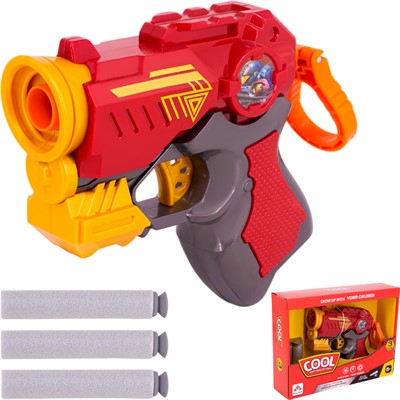 Пистолет SB479B с безопасными пулями в коробке - фото 62792220