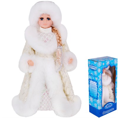 Снегурочка 40см муз. 141V-536 русс.озв. - фото 62792313