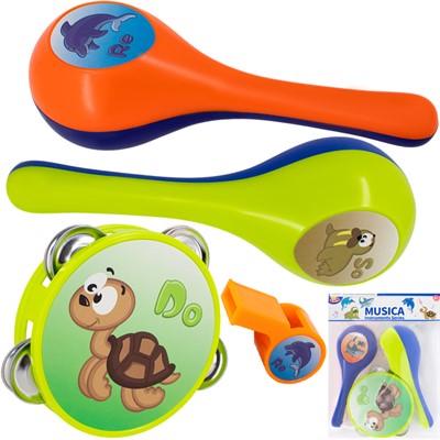 Набор музыкальных инструментов 737E в пак. - фото 62792640